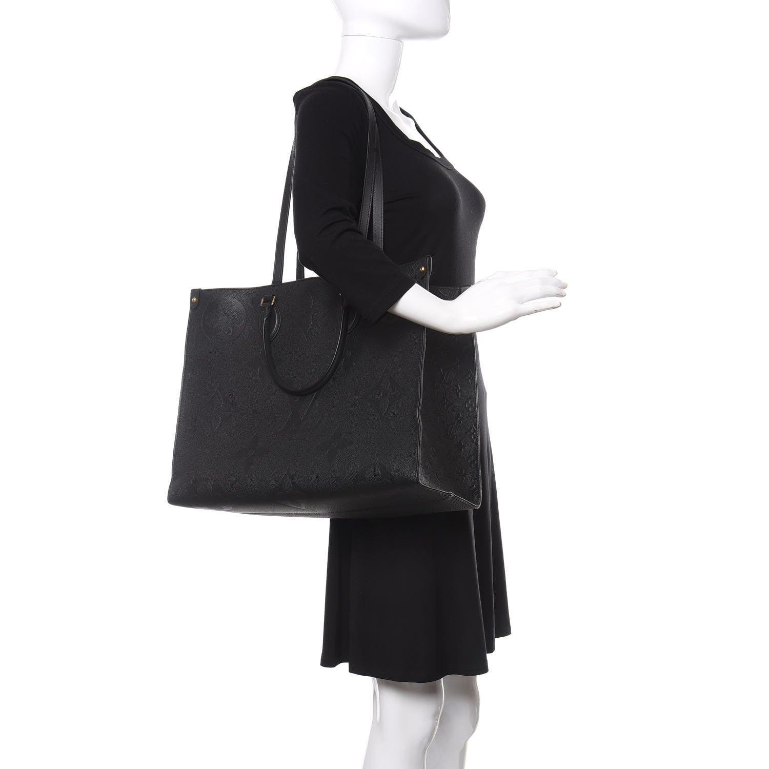 Louis Vuitton Empreinte Monogram Giant Onthego GM Black 2 of 10