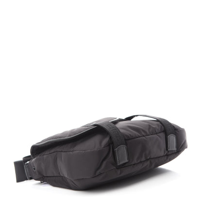 Christian Dior HOMME Nylon Saddle Messenger Bag Black 4 of 10