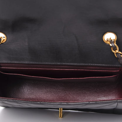 Chanel Lambskin Quilted Medium Single Flap Black 5 of 16