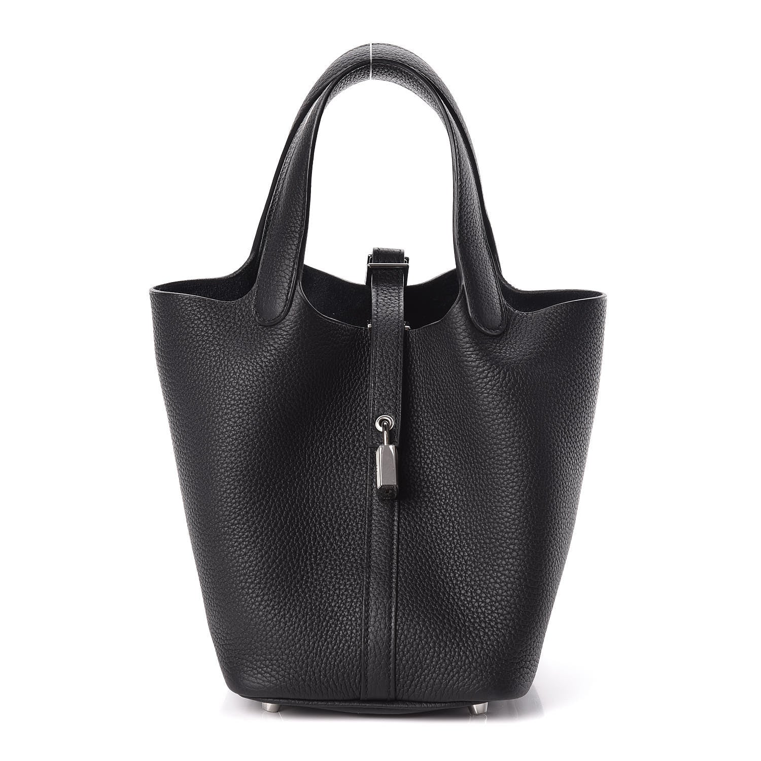 Hermes Taurillon Clemence Picotin Lock 18 PM Black 1 of 10