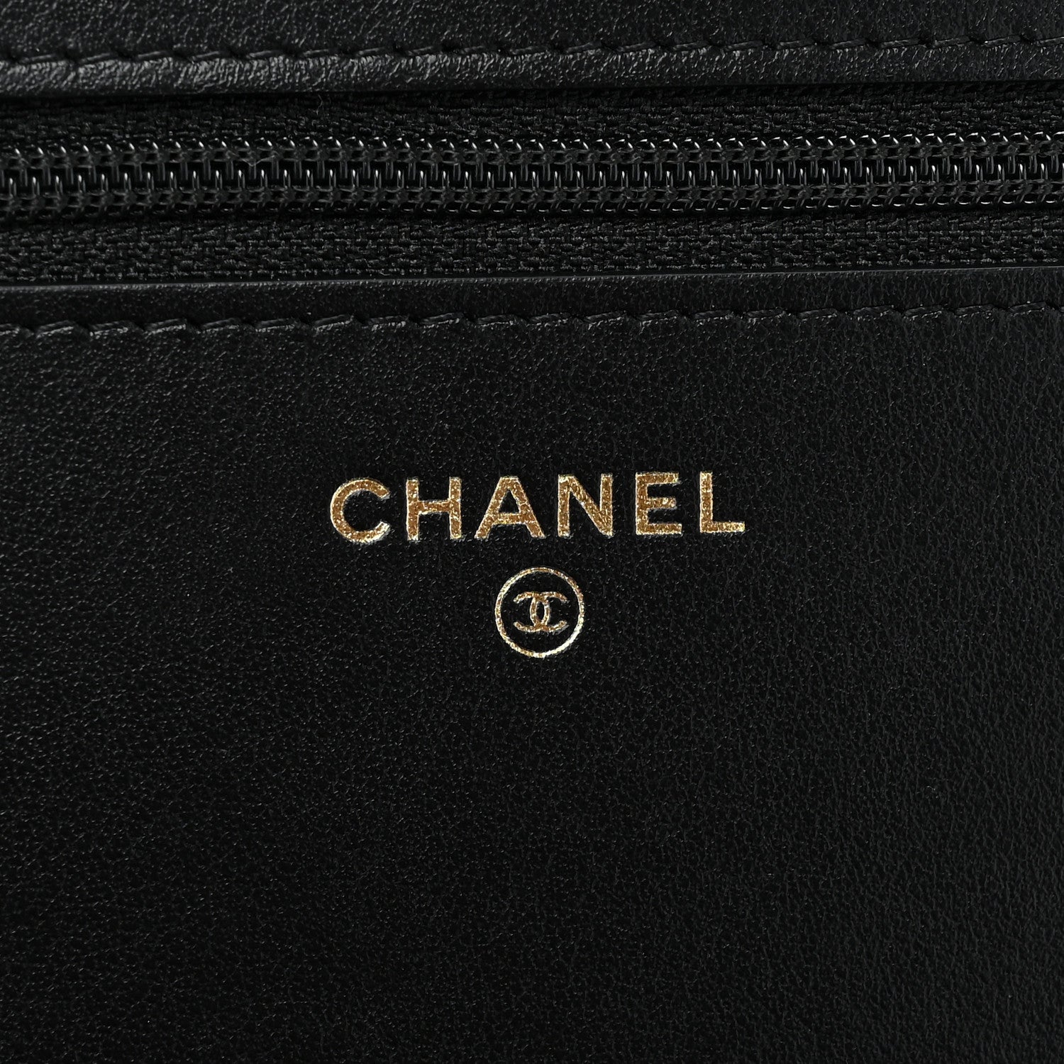 Chanel Caviar Quilted Boy Wallet On Chain WOC Black 7 of 12
