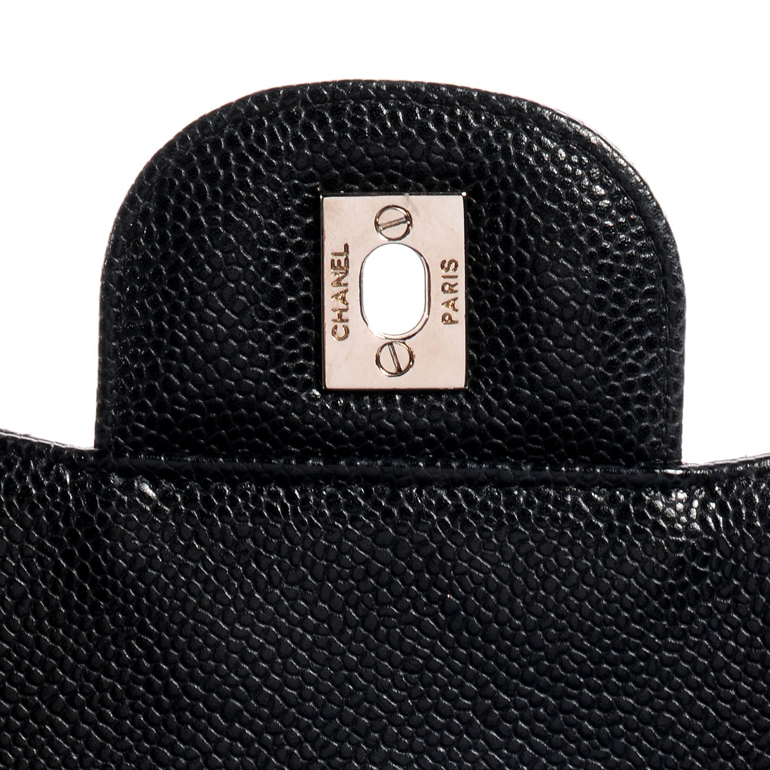 Chanel Caviar Jumbo Single Flap Black 8 of 9