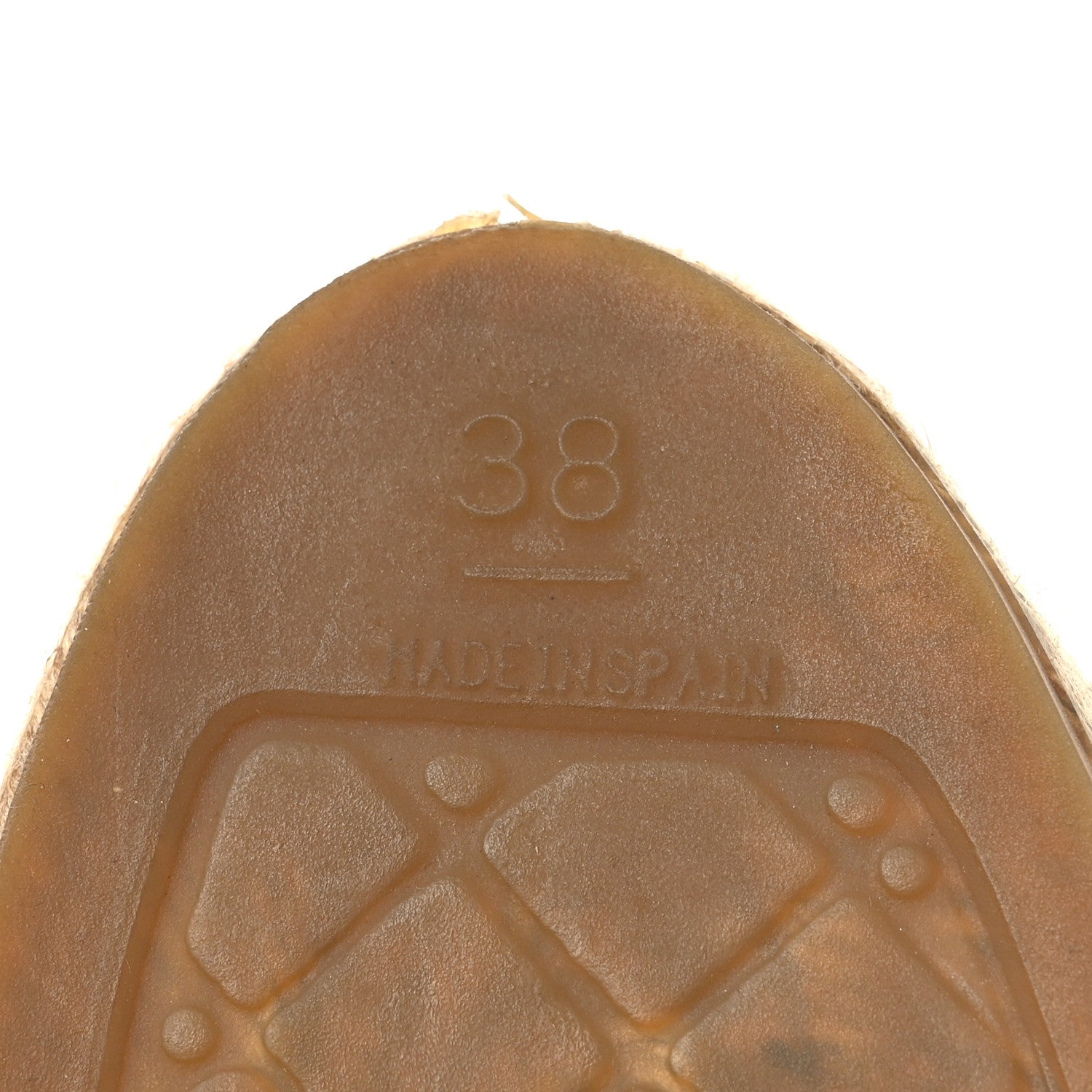 Chanel Lambskin CC Espadrilles 38 Beige Black 8 of 12