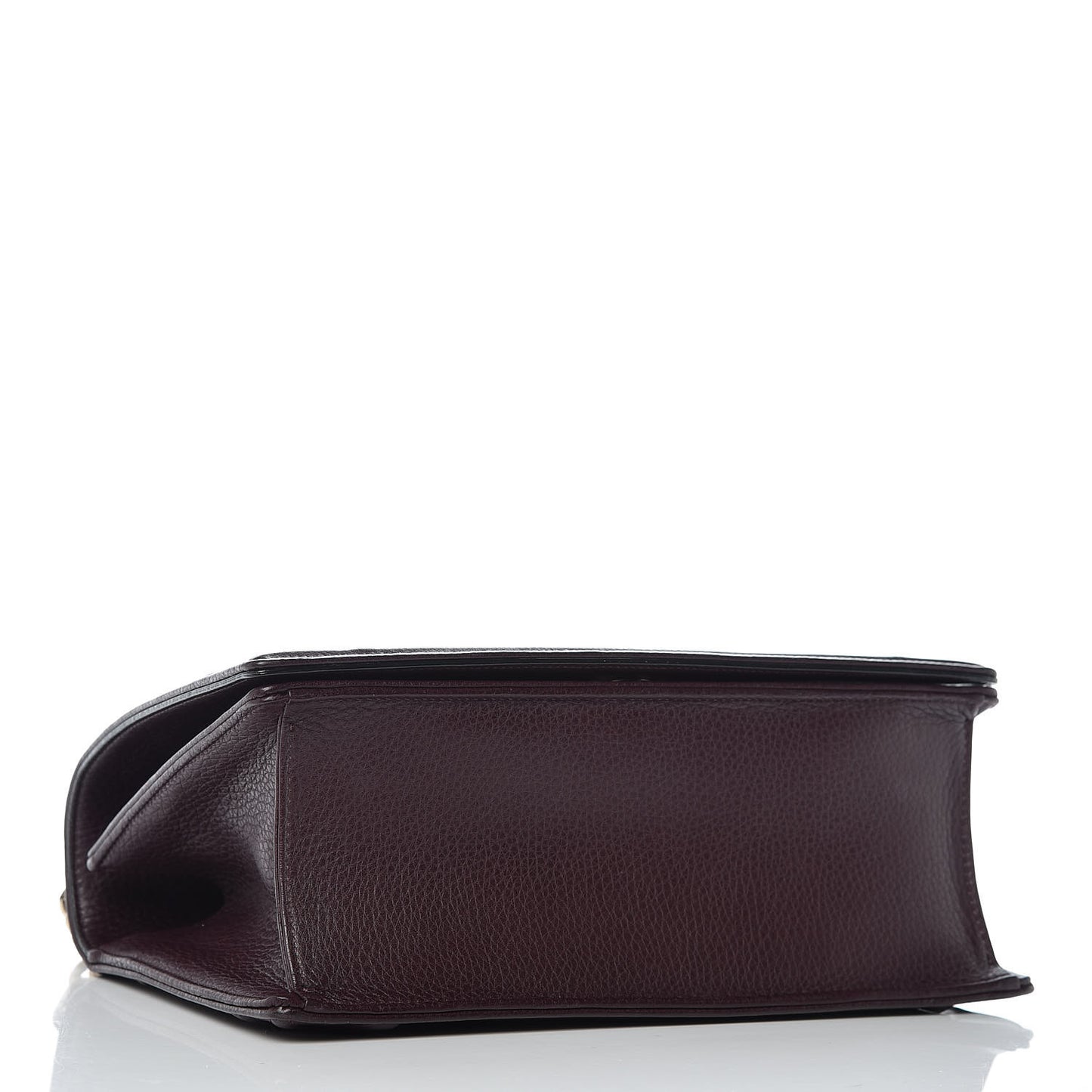 Grained Calfskin Medium Diorama Flap Bag Amaranth