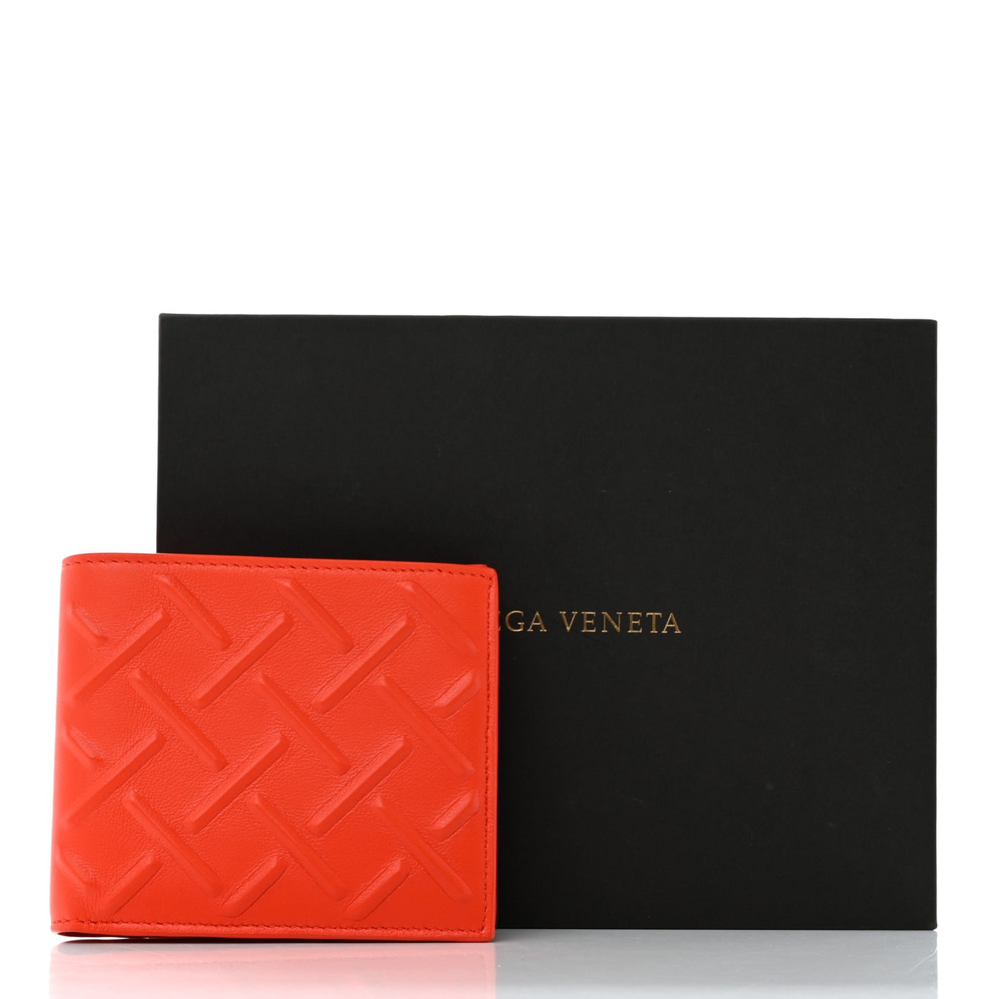 Nappa 19 Bi-Fold Wallet Orange