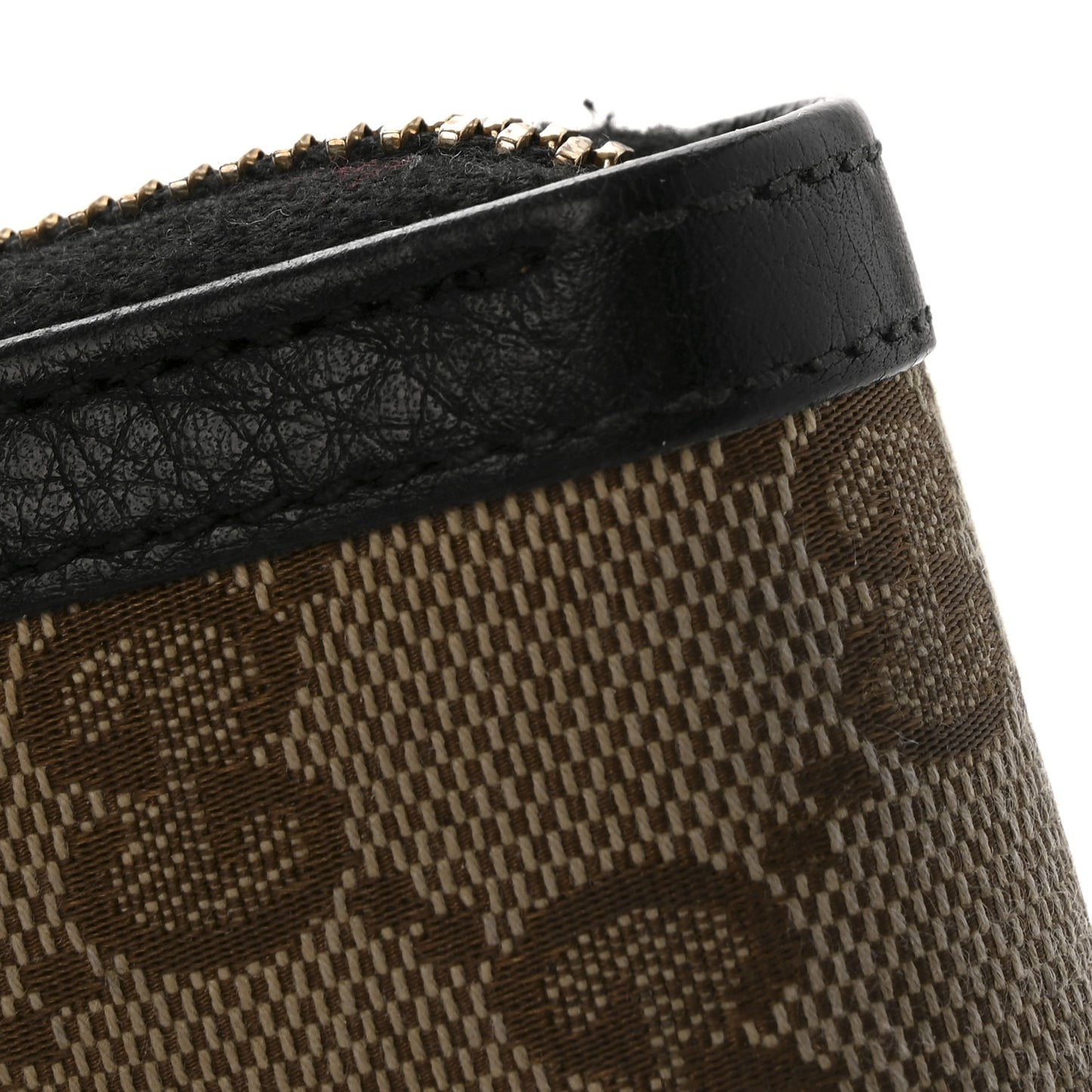 Monogram Calfskin Zip Around Wallet Black