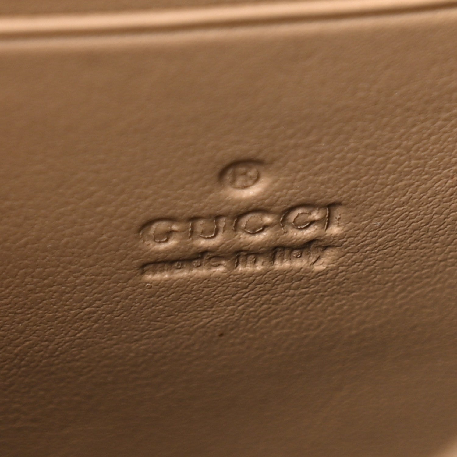 Gucci GG Supreme Monogram Mini Dionysus Chain Wallet Beige Taupe 8 of 13