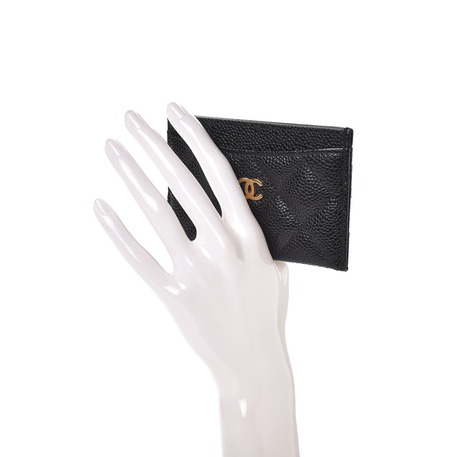 Chanel Caviar Quilted Card Holder Black 2 of 8