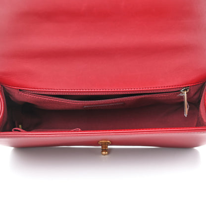 Chanel Calfskin Quilted New Medium Boy Flap Red 5 of 9