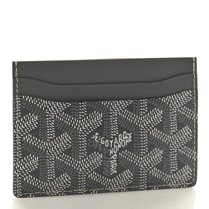 Goyard Goyardine Saint Sulpice Card Holder Grey 3 of 7