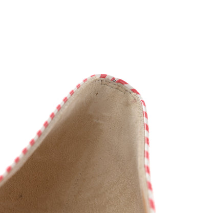 Christian Louboutin Patent Pigalle Follies Stripes 100 Pumps 39 Smoothie White 11 of 13