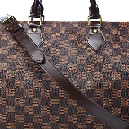 Louis Vuitton Damier Ebene Speedy Bandouliere 30 10 of 11