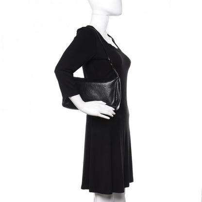 Louis Vuitton Calfskin Pochette Black 2 of 13