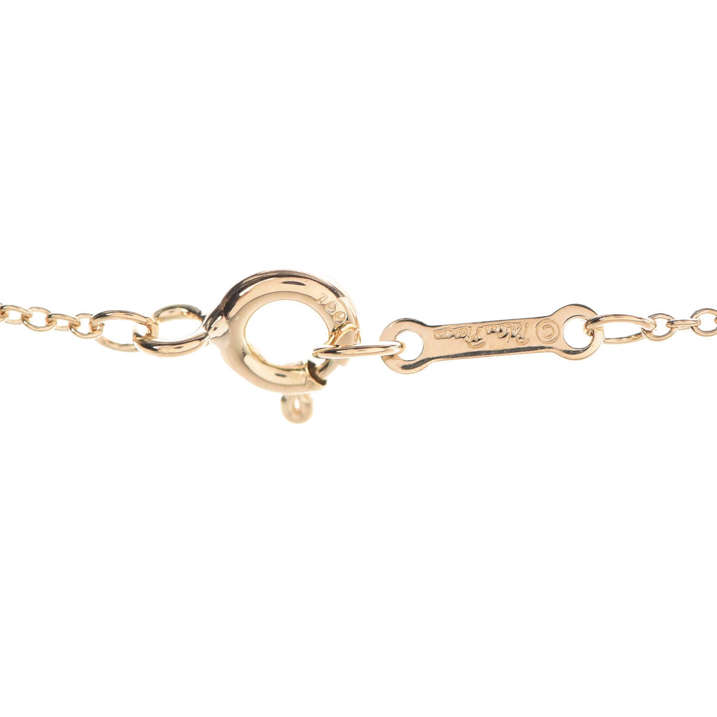 18K Yellow Gold Paloma Picasso Venezia Goldoni Quadruplo Pendant Necklace
