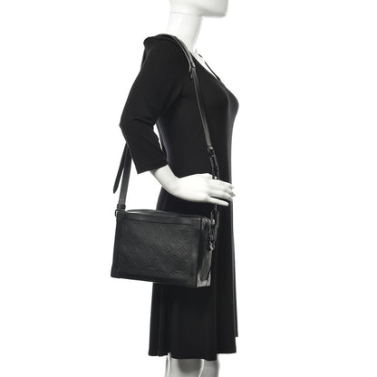 Louis Vuitton Taurillon Monogram Soft Trunk Black 2 of 11