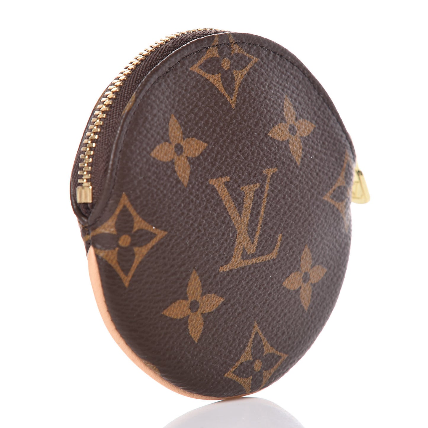 Monogram Round Coin Purse