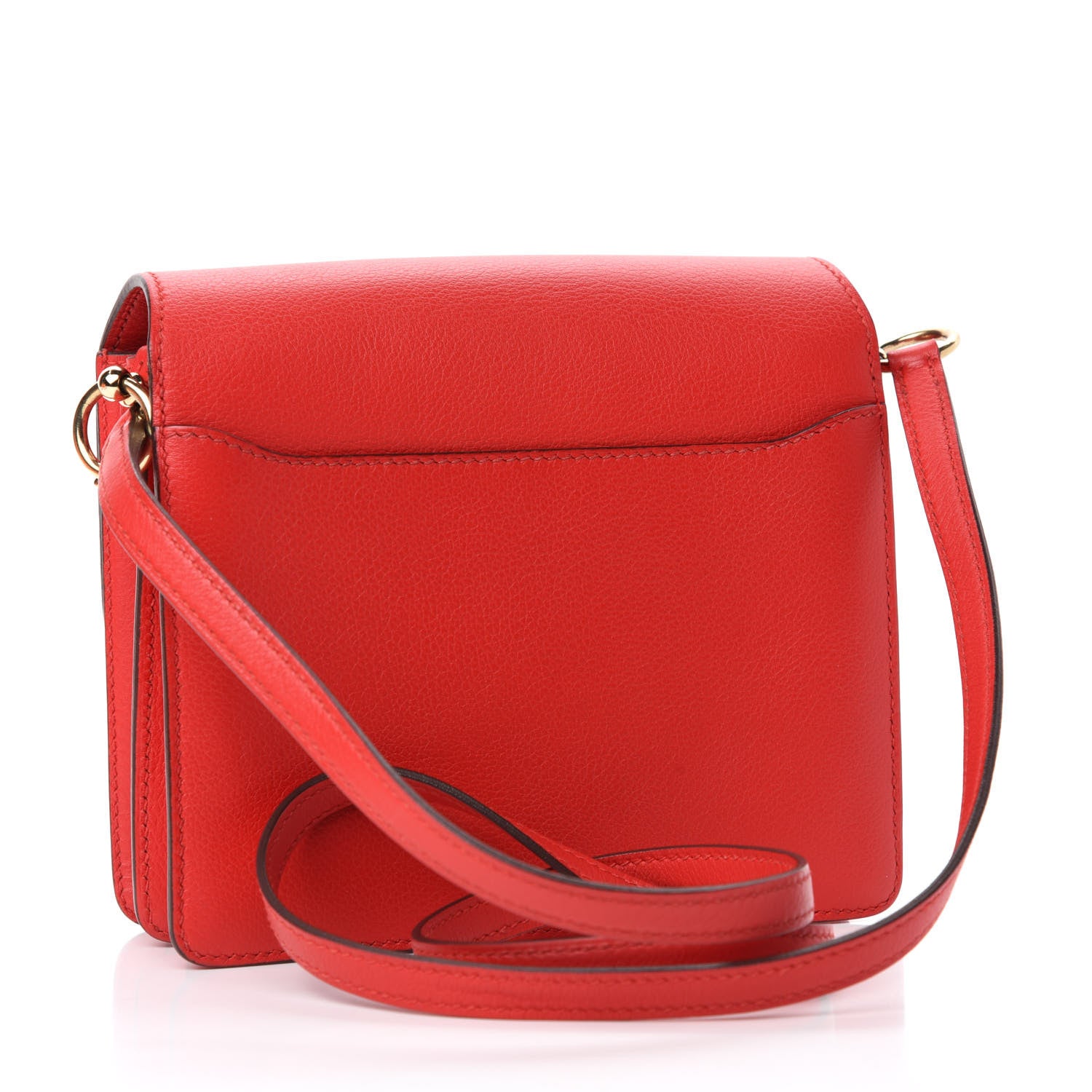 Hermes Evercolor Mini Sac Roulis Rouge De Coeur 3 of 11