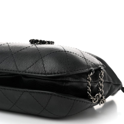 Chanel Calfskin Quilted Small Gabrielle Bucket Black 10 of 12
