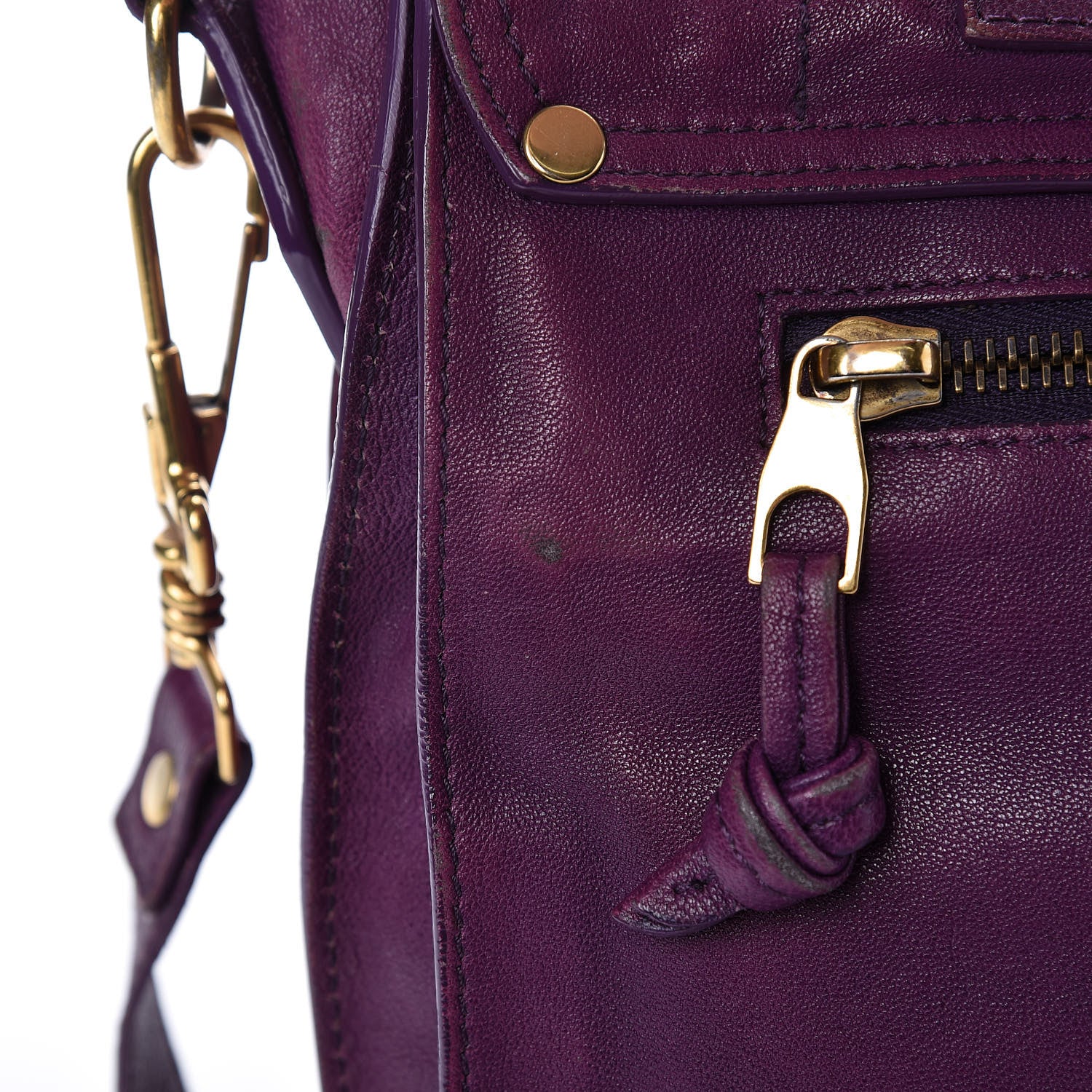 Proenza Schouler Lambskin Medium PS1 Satchel Veruca Salt 17 of 26