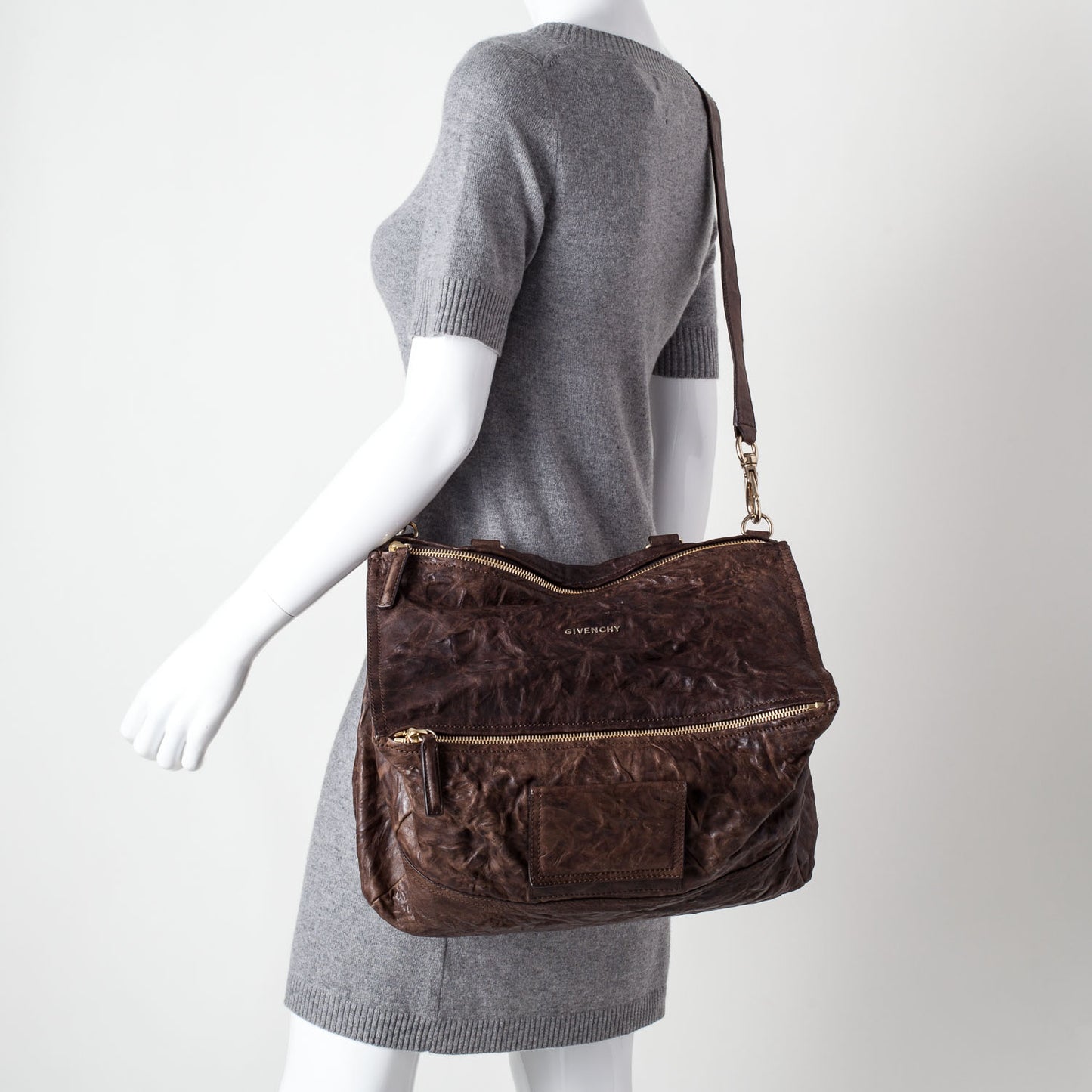 Leather Medium Pandora Brown