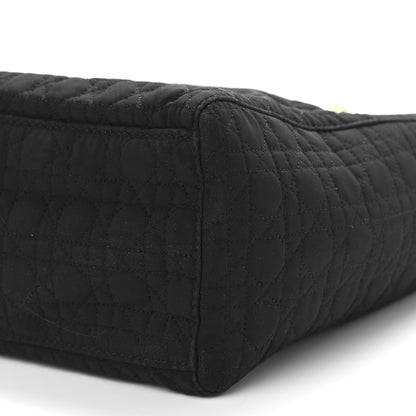 Christian Dior Nylon Cannage Large Lady Dior Black 9 of 9