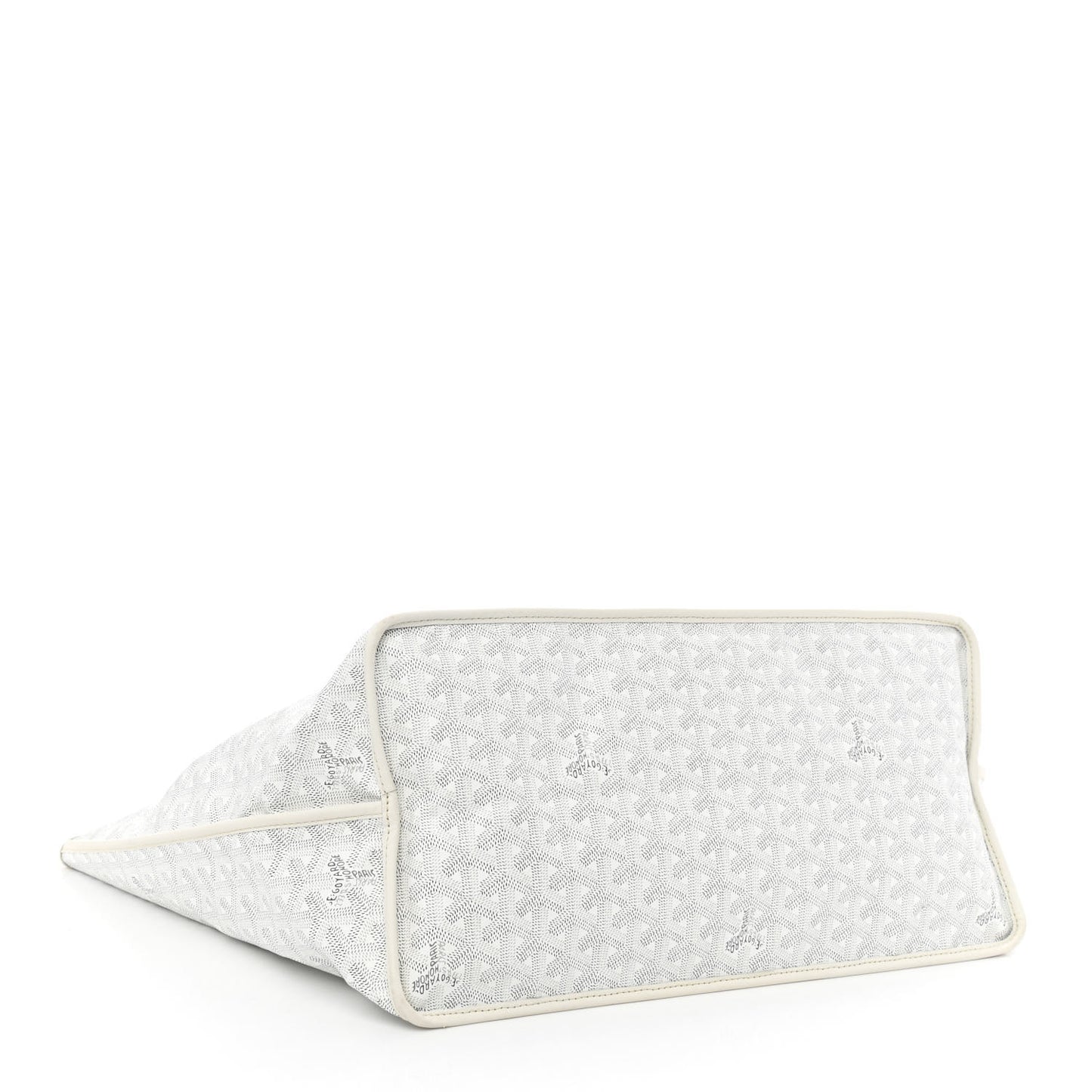 Goyardine Reversible Anjou GM White