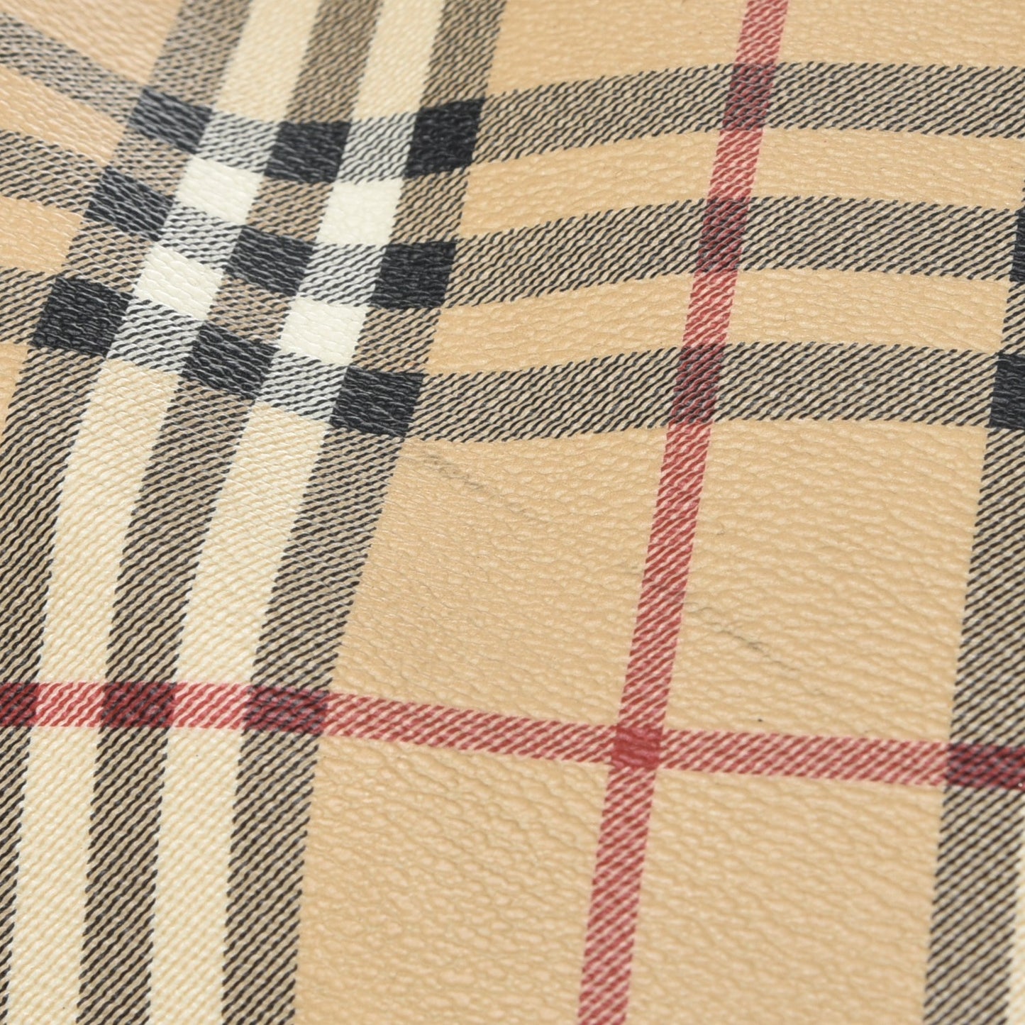Haymarket Check Duffle Bag Dark Brown