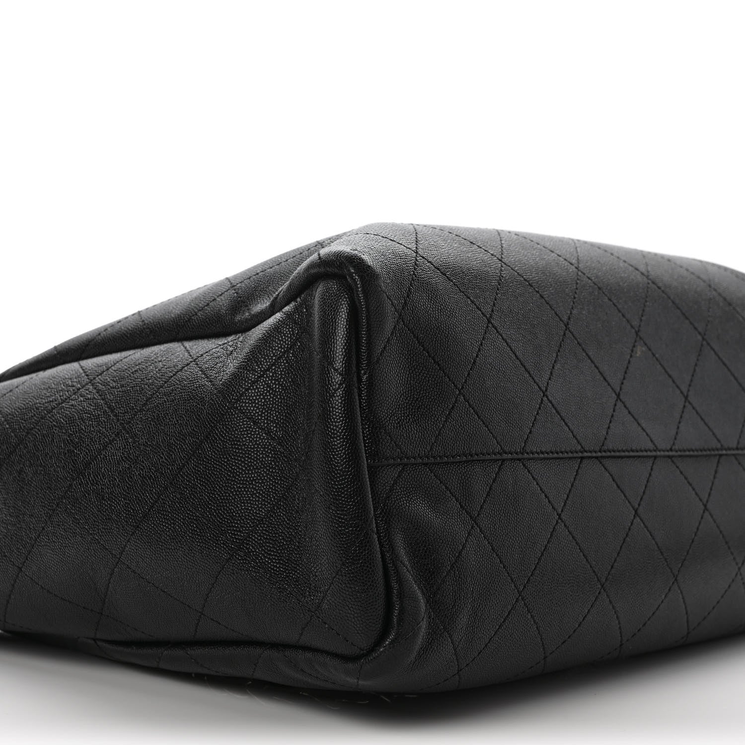 Chanel Caviar Stitched Large Shopping Tote Black 7 of 11