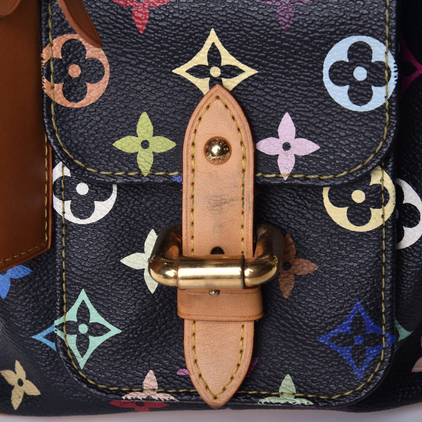 Monogram Multicolor Petit Noe Black
