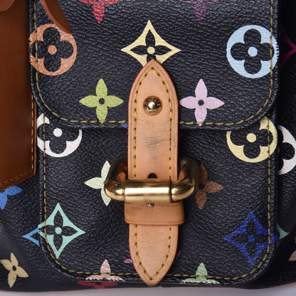 Louis Vuitton Monogram Multicolor Petit Noe Black 9 of 11