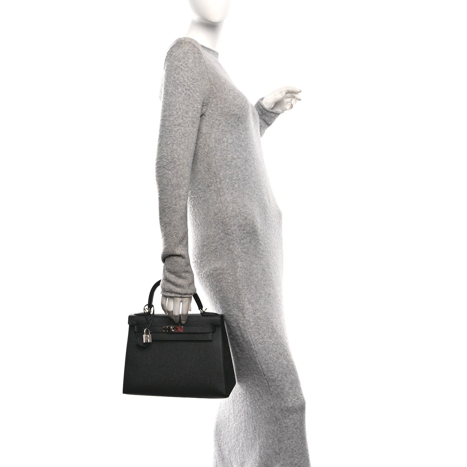Hermes Epsom Kelly Sellier 28 Black 2 of 13