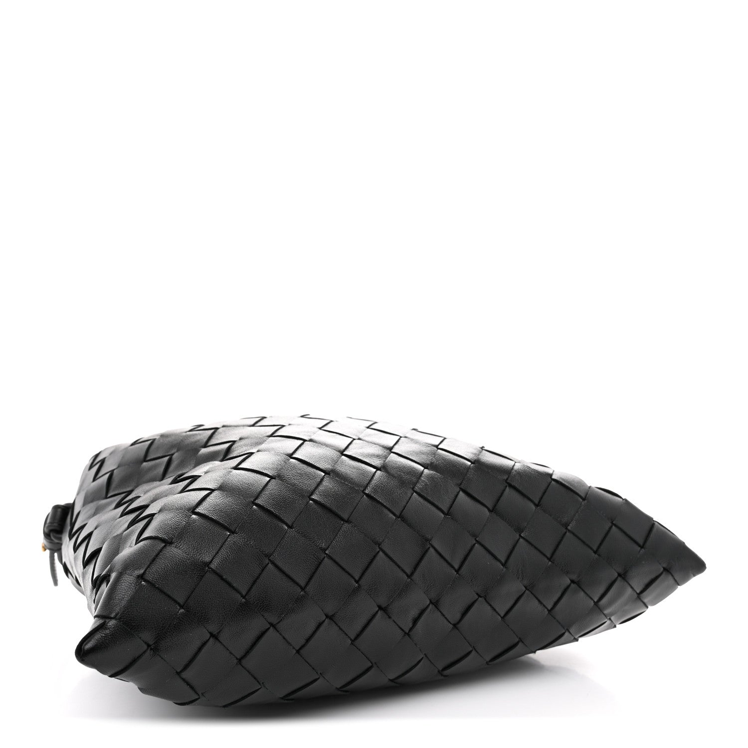 Bottega Veneta Calfskin Intrecciato Mini Hop Black 4 of 10