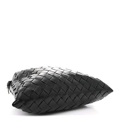Bottega Veneta Calfskin Intrecciato Mini Hop Black 4 of 10