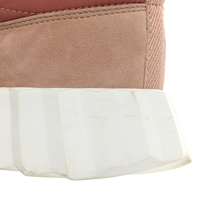 Hermes Parachute Fabric Suede Goatskin Bouncing Sneakers 37.5 Rose Rose Opaline 8 of 9