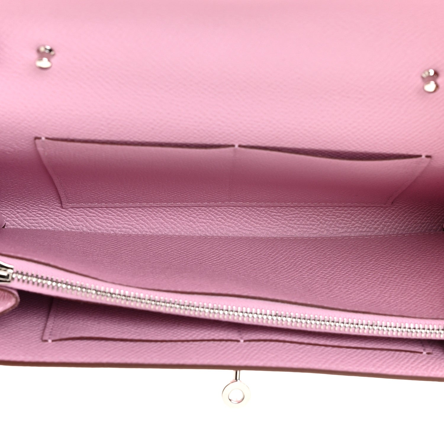 Hermes Epsom Kelly To Go Wallet Mauve Sylvestre 5 of 14