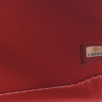 Chanel Caviar Quilted Jumbo Single Flap Red 7 of 12