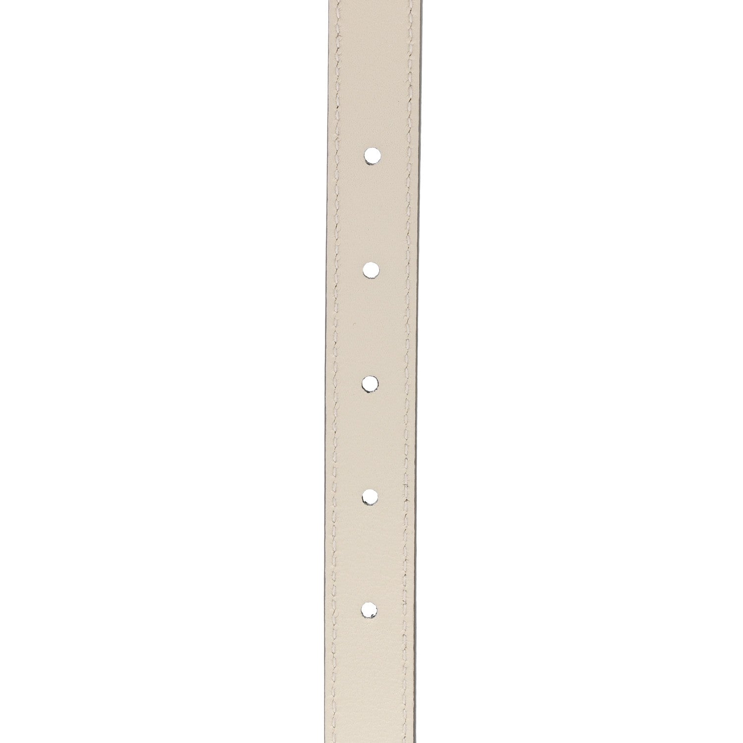 Gucci Calfskin Pearl Double G 20mm Belt 110 44 Ivory 4 of 5