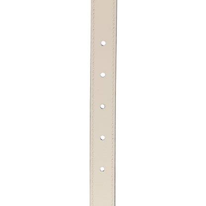 Gucci Calfskin Pearl Double G 20mm Belt 110 44 Ivory 4 of 5