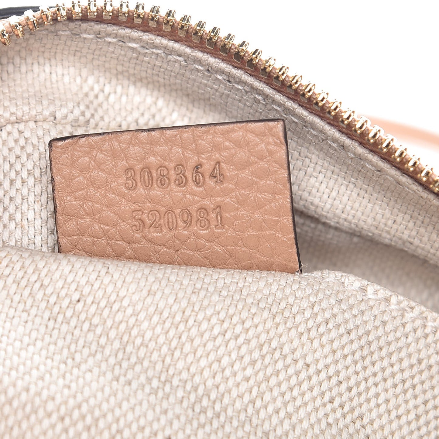 Pebbled Calfskin Small Soho Disco Bag Camelia