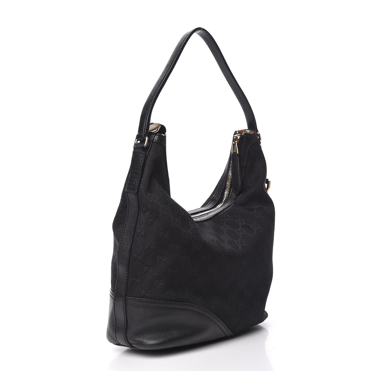 Gucci Monogram New Britt Shoulder Bag Black 3 of 10