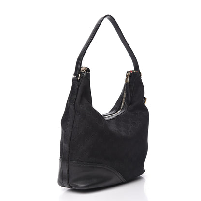 Gucci Monogram New Britt Shoulder Bag Black 3 of 10