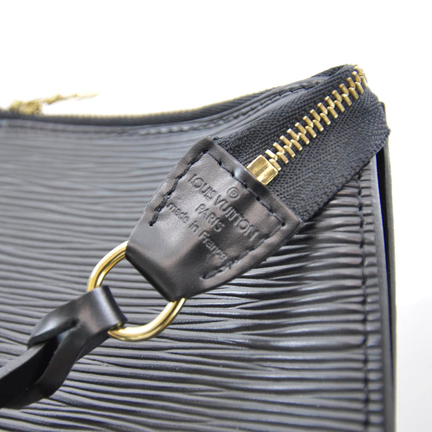 Louis Vuitton Epi Pochette Accessories 24 Black 9 of 10