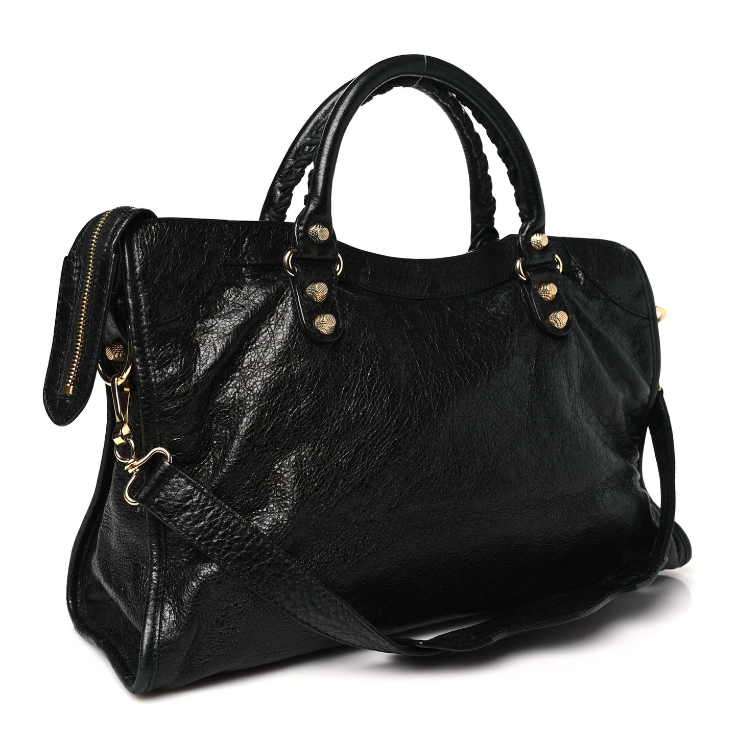 Agneau Giant 12 Gold Hardware City Black