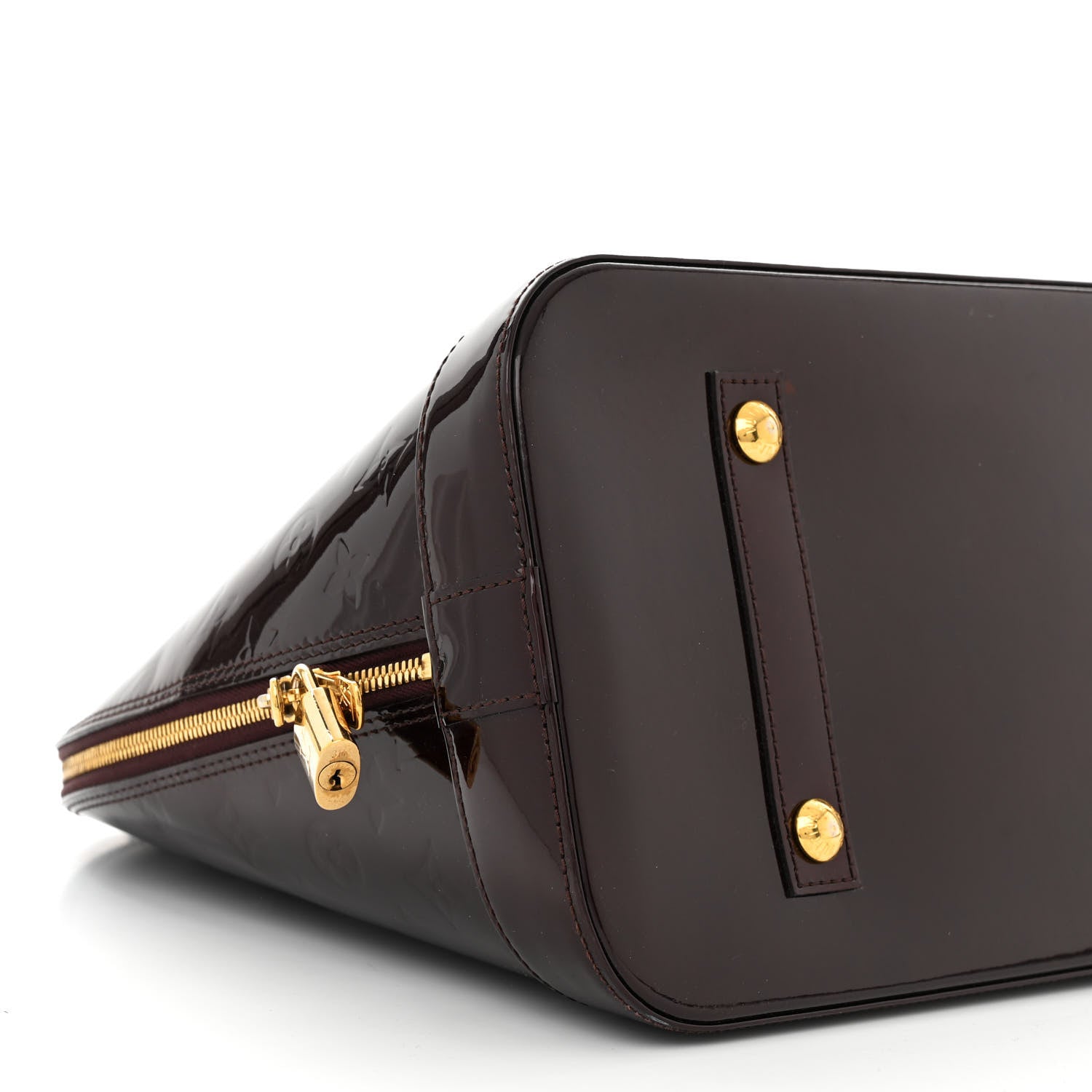 Louis Vuitton Vernis Alma GM Amarante 8 of 11