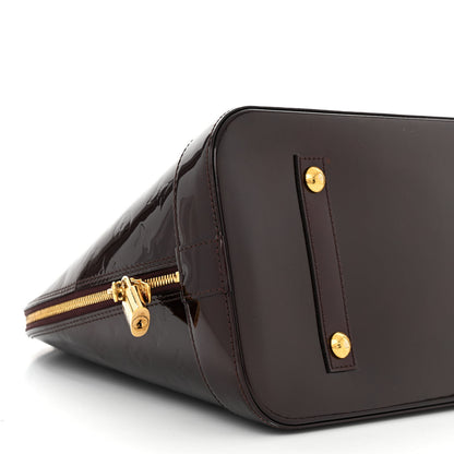 Louis Vuitton Vernis Alma GM Amarante 8 of 11