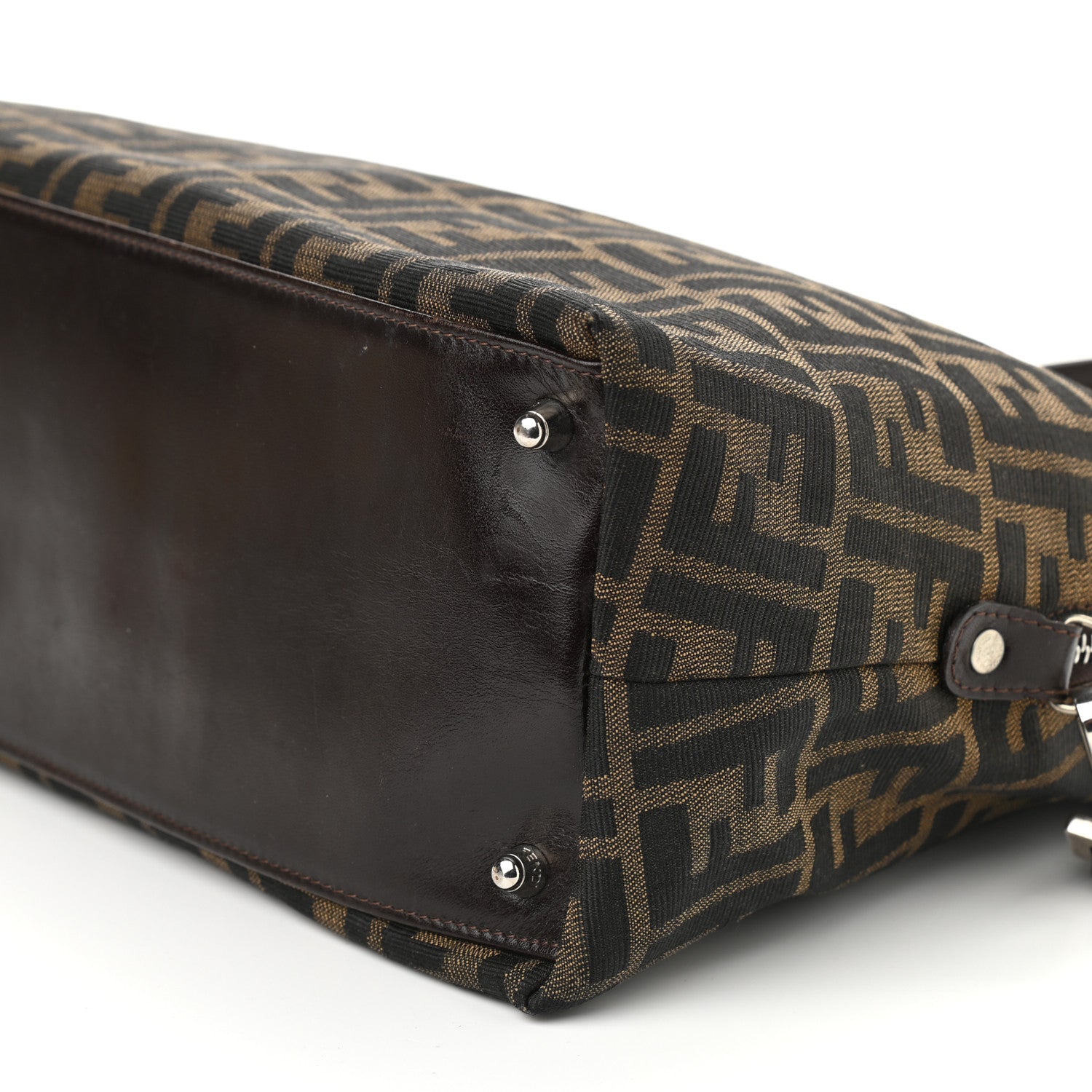 Fendi Zucca Tote Tobacco 10 of 15