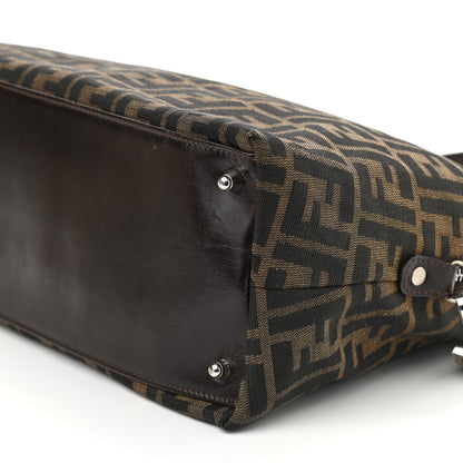 Fendi Zucca Tote Tobacco 10 of 15