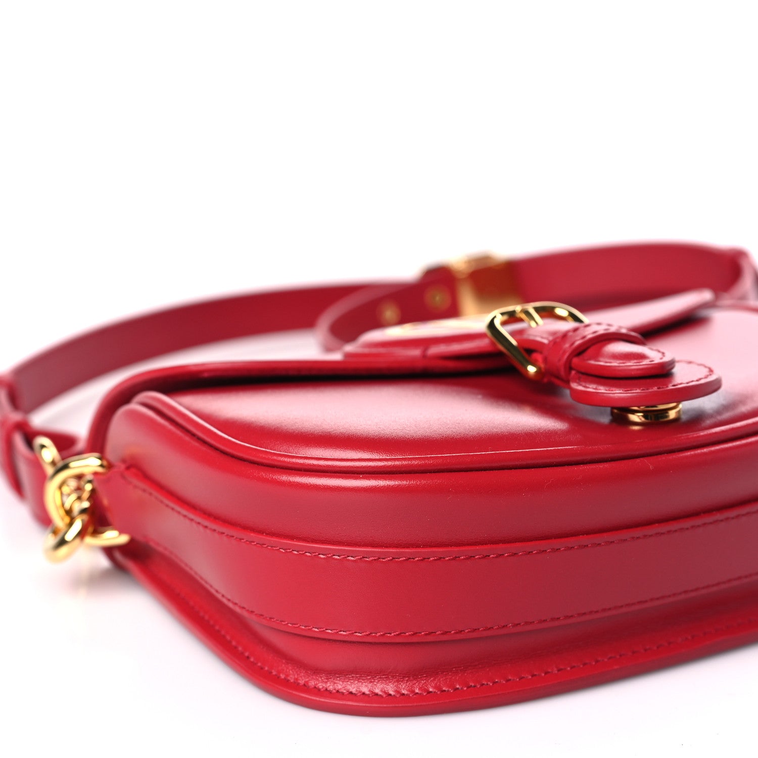 Christian Dior Box Calfskin Small Bobby Flap Red 6 of 8