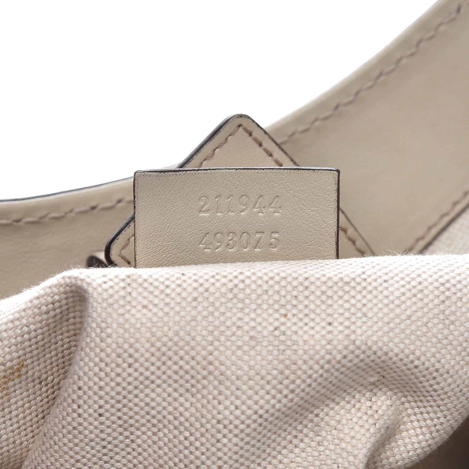 Gucci Guccissima Medium Sukey Tote Mystic White 5 of 13