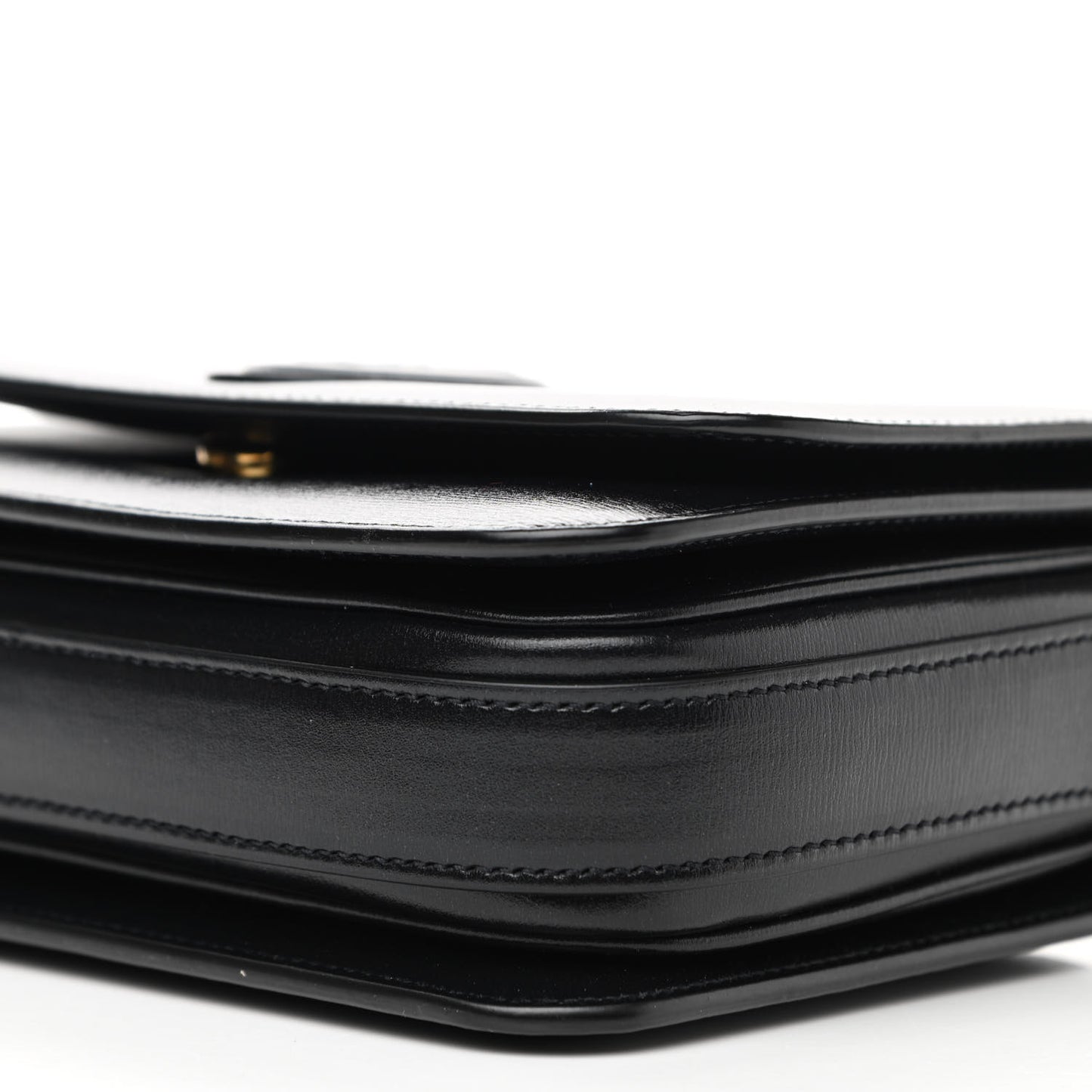 Calfskin Le 61 Shoulder Bag Black